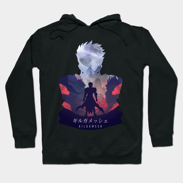 Gilgamesh - Dark Illusion Hoodie by The Artz